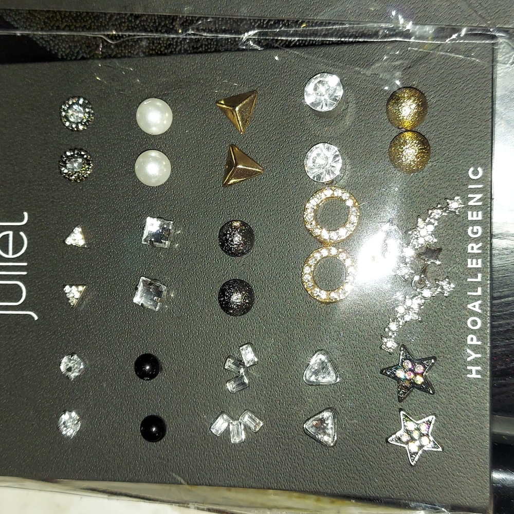 3 packs of hypoallergenic earrings